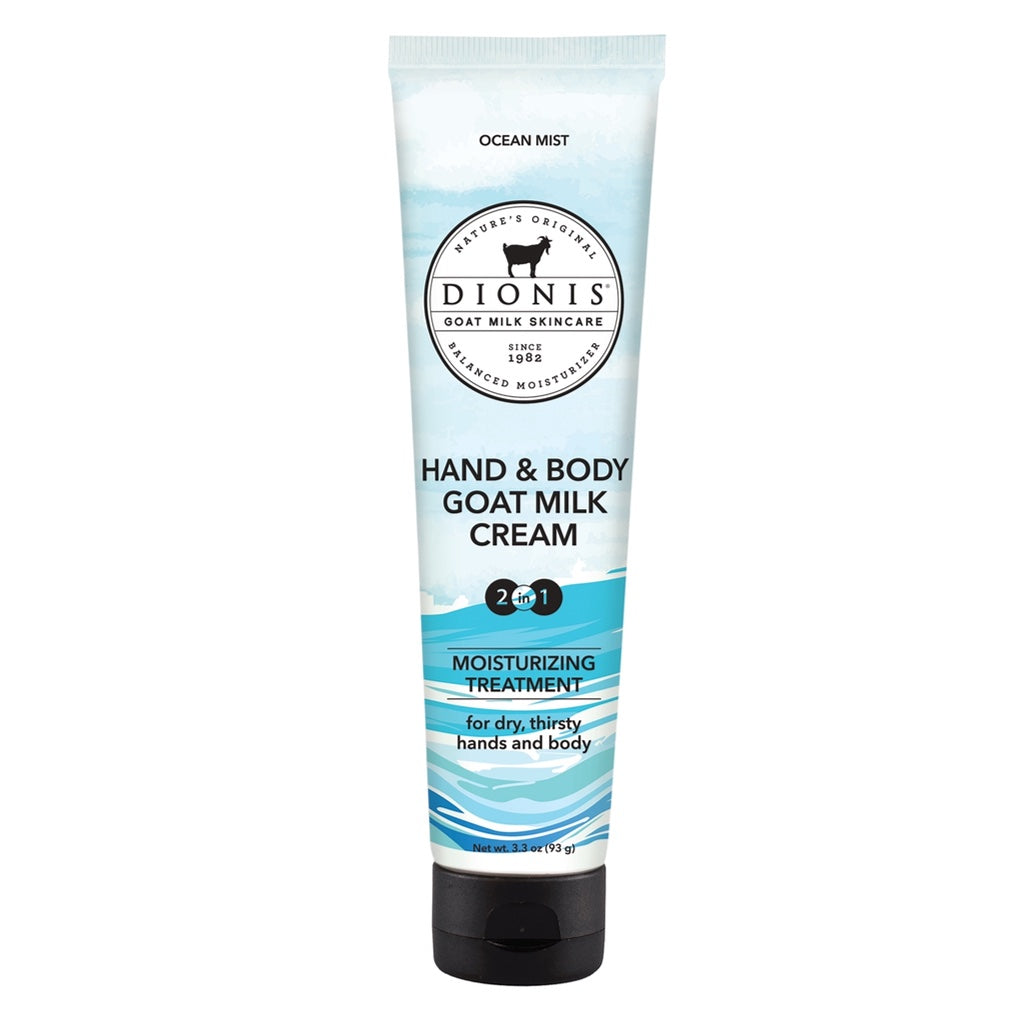 Dionis Goat Milk Hand & Body Cream - Ocean Mist 3.3 oz.