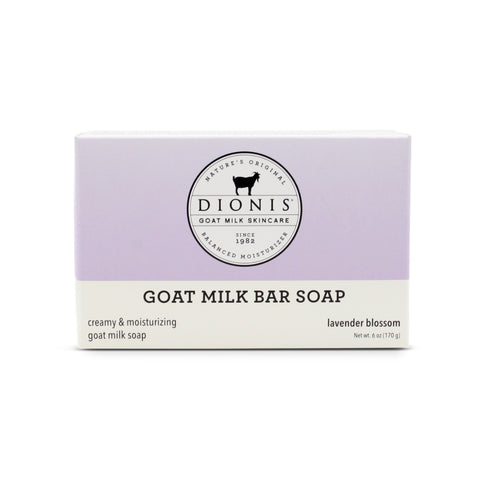 Dionis Goat Milk Bar Soap - Lavender Blossom 6 oz.