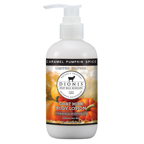 Dionis Goat Milk Body Lotion - Caramel Pumpkin Spice (Limited Edition) 8.5 oz.