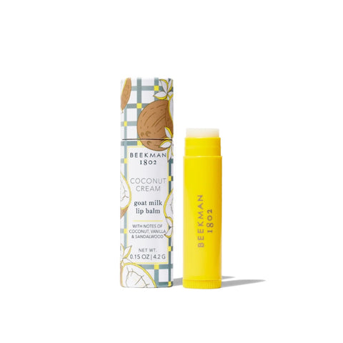 Beekman 1802 Lip Balm - Coconut Cream 0.15 oz.