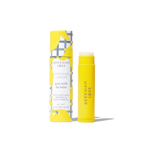 Beekman 1802 Lip Balm - Sunshine Lemon 0.15 oz.