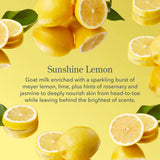 Beekman 1802 Goat Milk Hand & Body Lotion - Sunshine Lemon 12.5 oz.