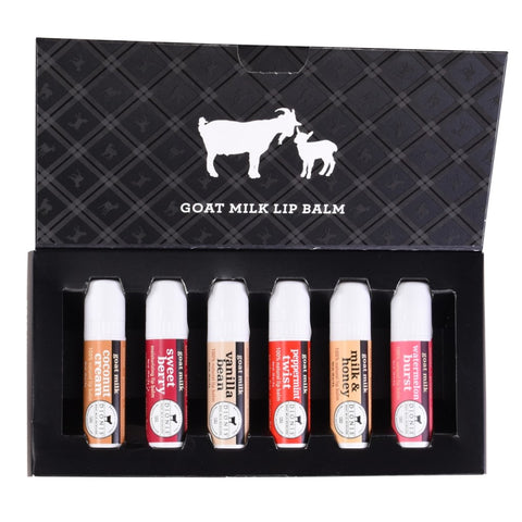 Dionis Goat Milk Lip Balm Gift Set (6 pc)