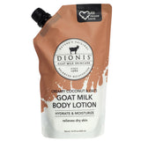 Dionis Goat Milk Body Lotion Refill Pouch - Creamy Coconut & Oats 16.9 oz.