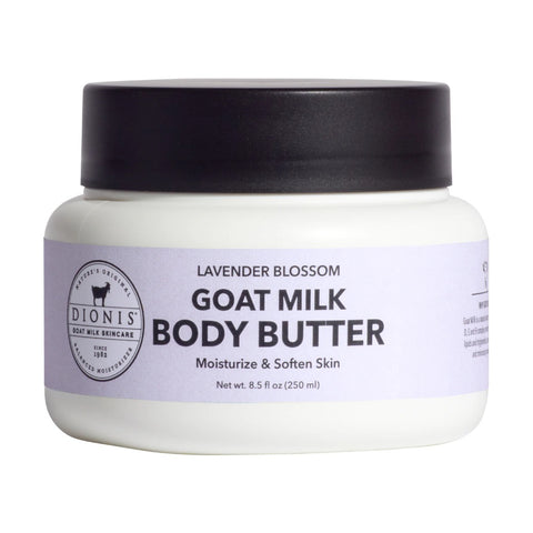 Dionis Goat Milk Body Butter 8.5 oz. - Lavender Blossom