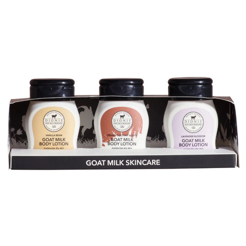 Dionis Goat Milk Body Lotion Sampler Set