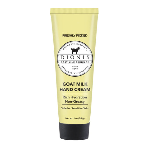 Dionis Goat Milk Hand Cream - Freshly Picked 1 oz.