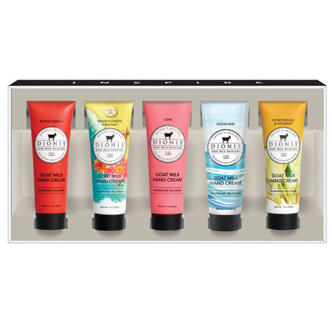 Dionis Goat Milk Inspire Hand Cream 5 pc. Gift Set (2026)