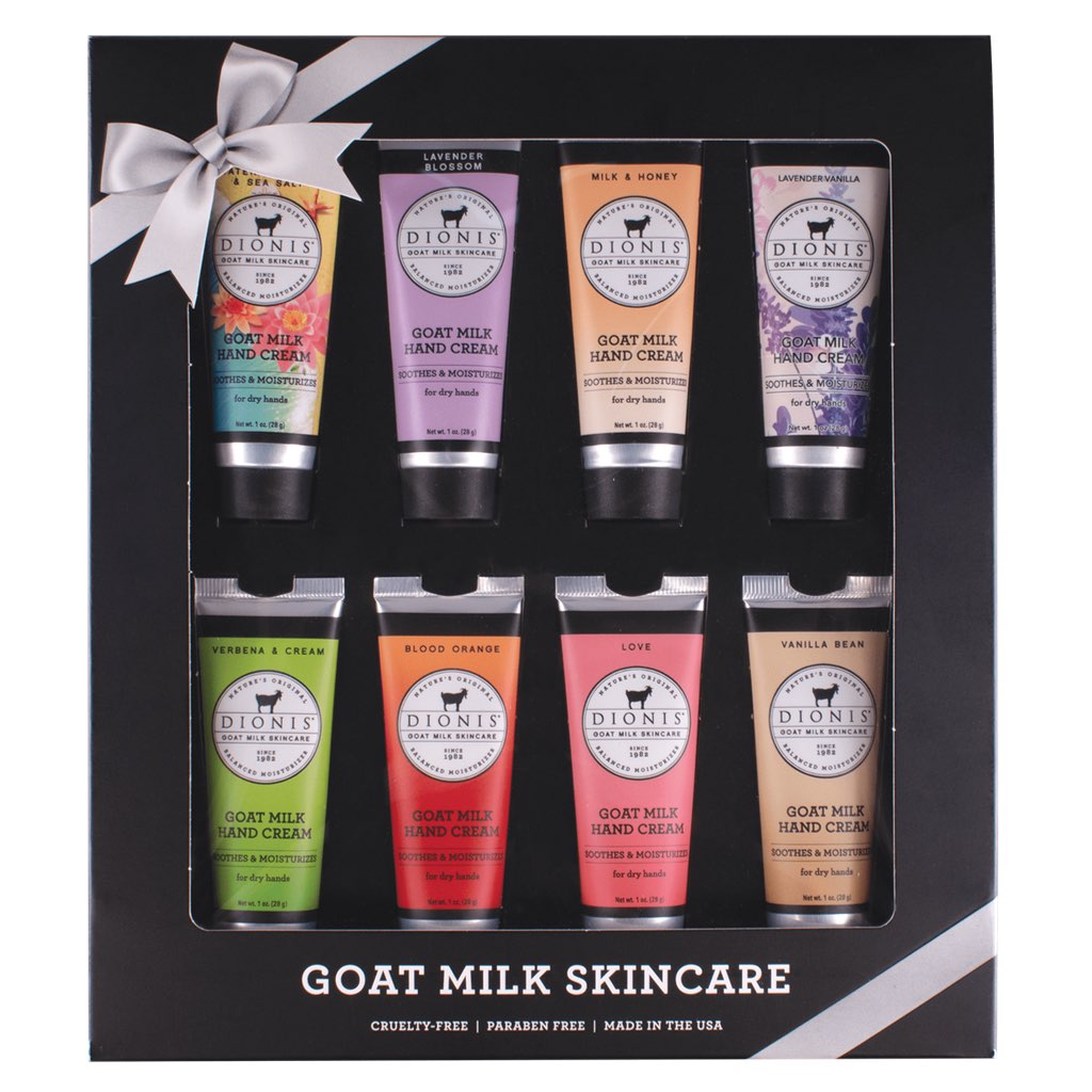 Dionis Goat Milk Hand Cream 8 pc. Gift Set