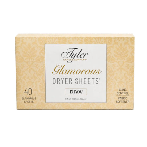Tyler Candle Company Glamorous Dryer Sheets - Diva