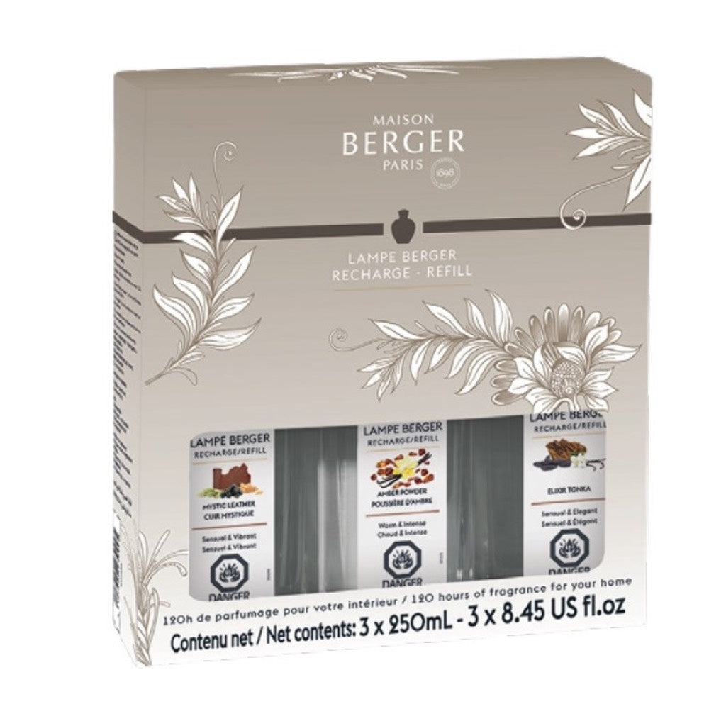 Lampe Berger Holly Trio-Pack Fragrance Oil 250 ml Set
