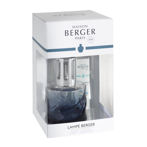 Spirale Glass Lampe Berger Gift Set - Blue