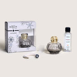 Rosalie Glass Lampe Berger Gift Set - Grey