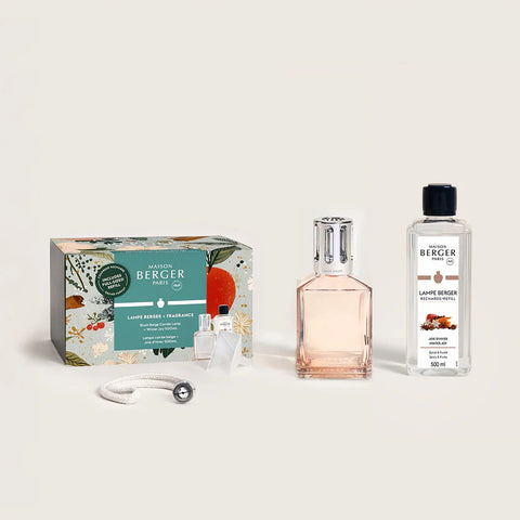 Beige Caree Lampe Berger Lamp Gift Set - Fall Limited Edition