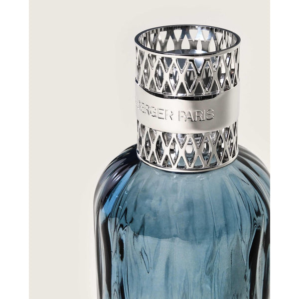 Quintessence Glass Lampe Berger Lamp - Blue – Fragrance Oils Direct