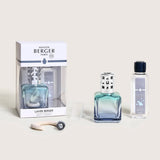 Glacon Glass Lampe Berger Gift Set - Turquoise/Blue