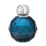Geode Glass Lampe Berger Lamp - Blue