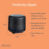 Airome Directional Mist Essential Oil Diffuser - Black