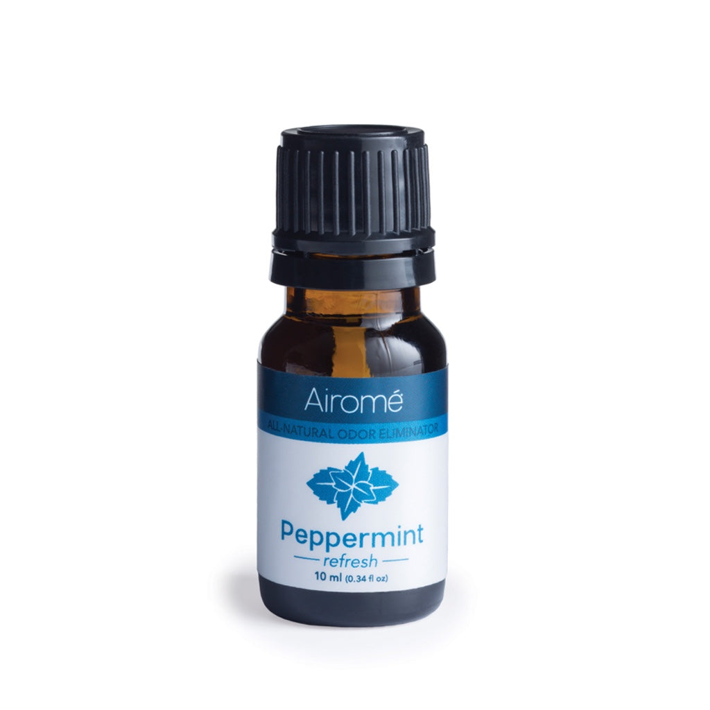 Airome All Natural Odor Eliminator - Peppermint Pure Essential Oil 10 ml