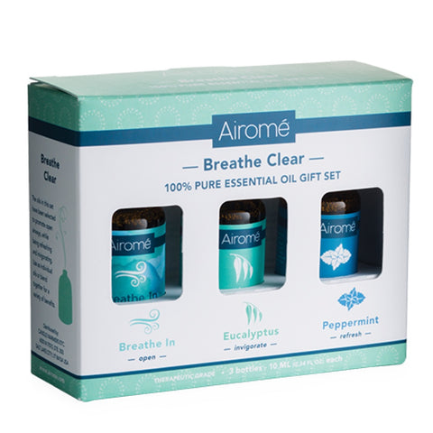 Airome Breathe Clear Essential Oil Gift Set