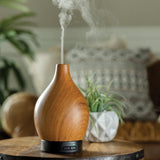 Airome Woodgrain Vase Essential Oil Diffuser