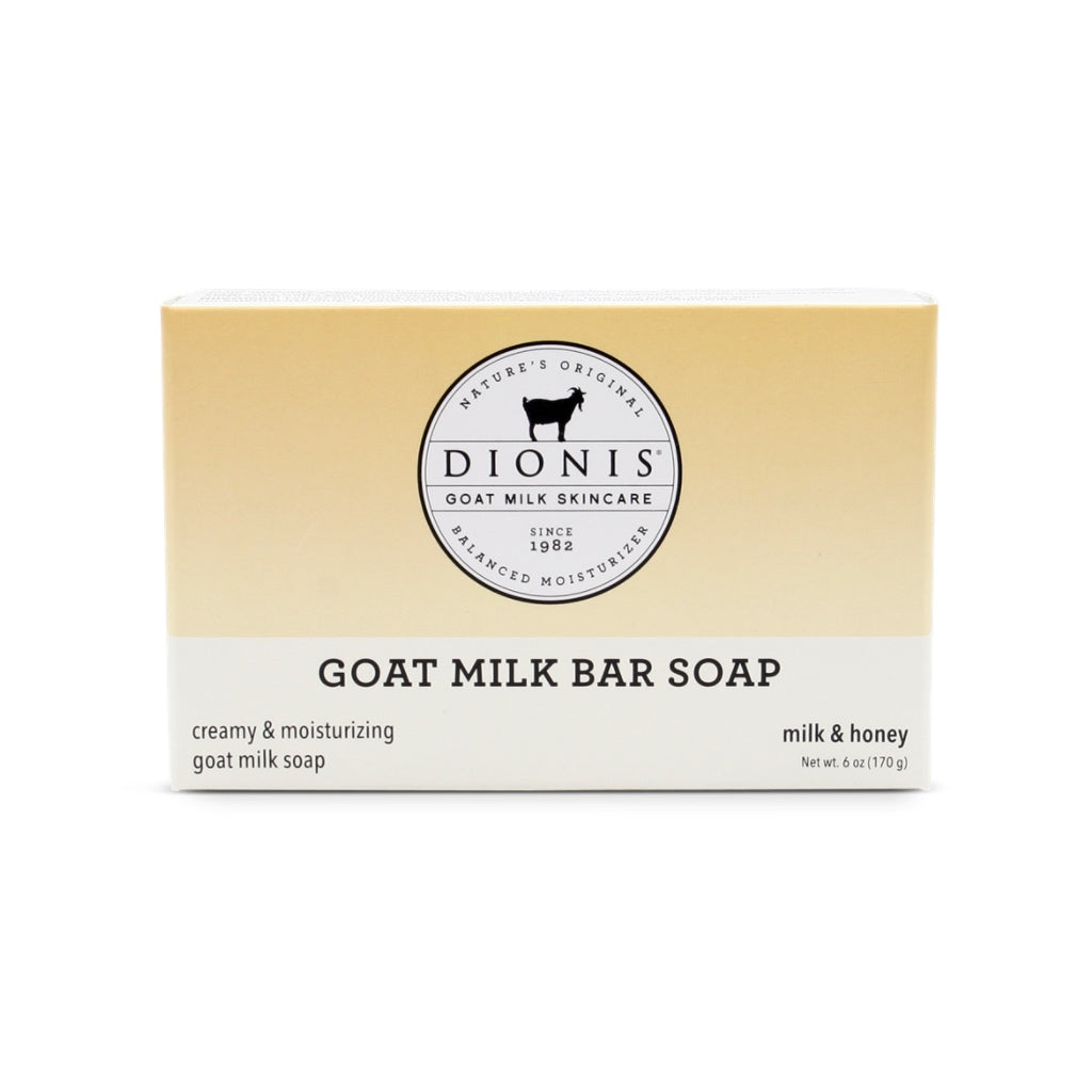 Dionis Goat Milk Bar Soap - Milk & Honey 6 oz.