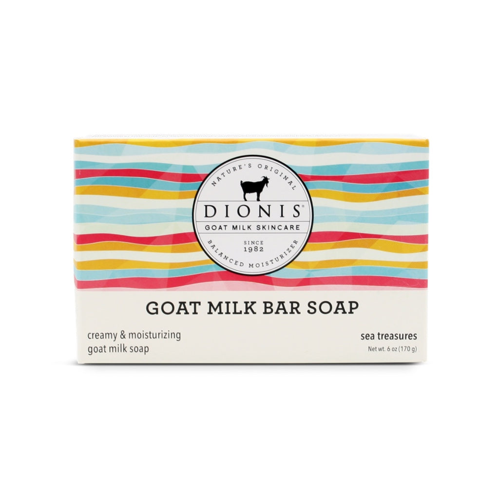 Dionis Goat Milk Bar Soap - Sea Treasures 6 oz.