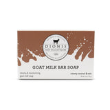 Dionis Goat Milk Bar Soap - Creamy Coconut & Oats 6 oz.