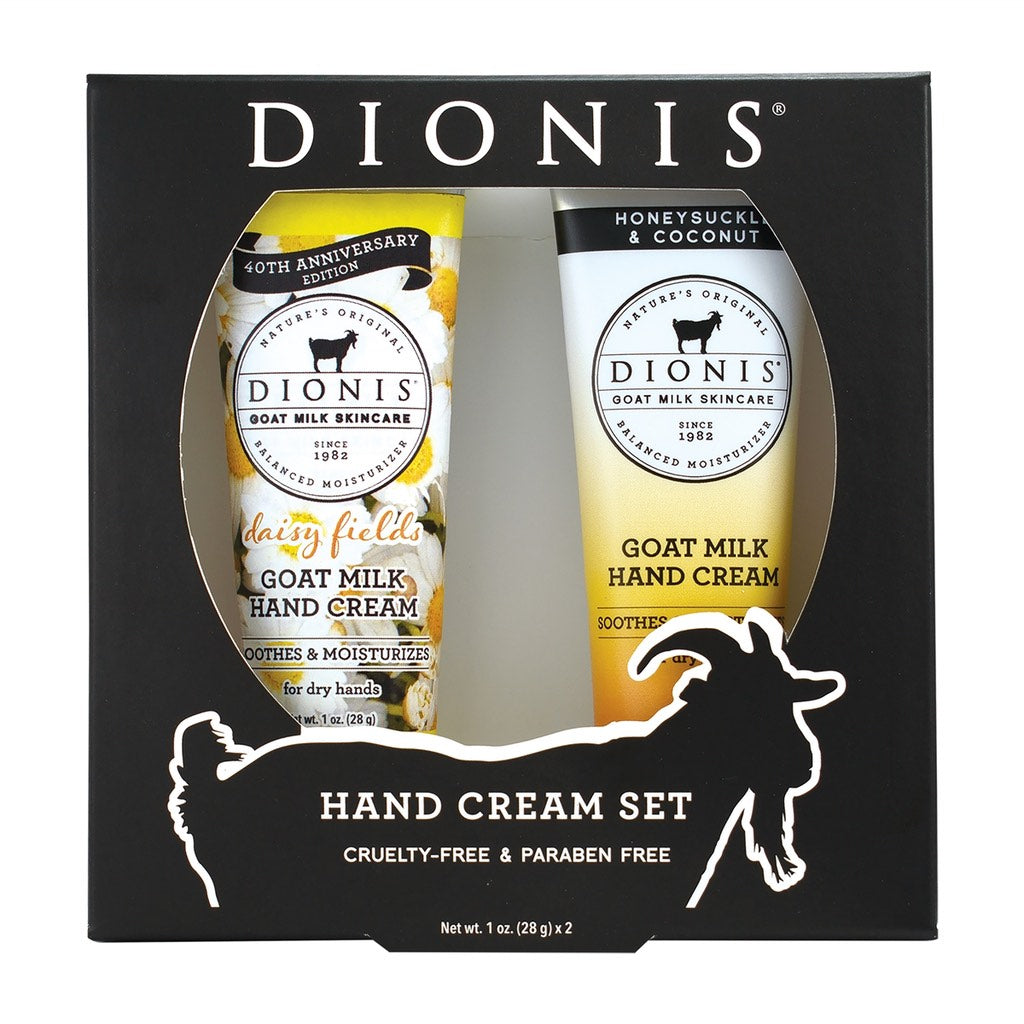 Dionis Goat Milk Hand Cream Duo - Field of Flowers