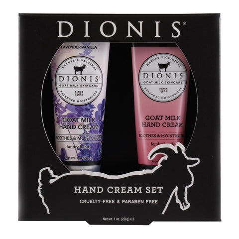Dionis Goat Milk Hand Cream Duo - Lovely Lavender