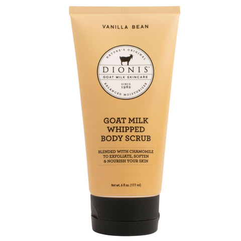 Dionis Goat Milk Whipped Body Scrub - Vanilla 6 oz.