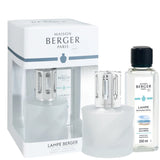 Spirale Glass Lampe Berger Gift Set - Frosted