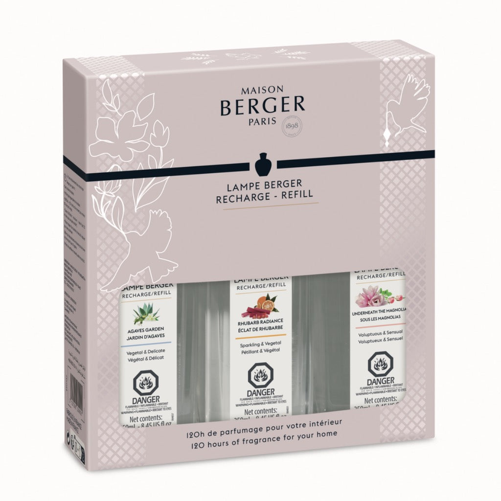 Lampe Berger Joy Trio-Pack Fragrance Oil 250 ml Set