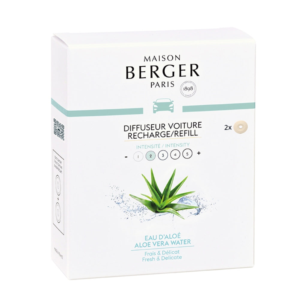Maison Berger Car Diffuser Refill - Aloe Vera Water – Fragrance Oils Direct