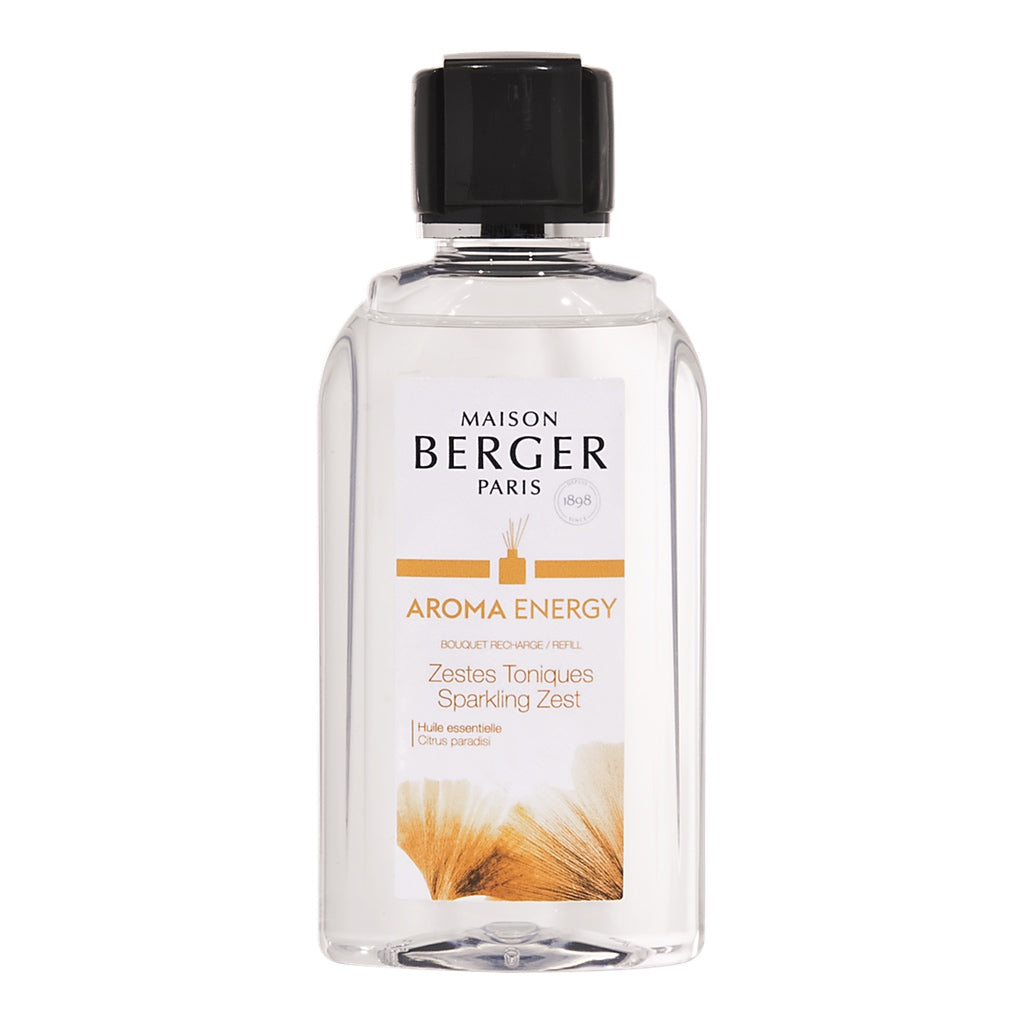 Maison Berger Aroma Energy Diffuser Fragrance Refill 200 ml - Sparkling Zest